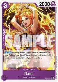 Nami (070) - Emperors in the New World - One Piece Card Game card