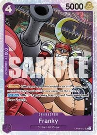 Franky - Emperors in the New World - One Piece Card Game card