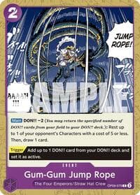 Gum-Gum Jump Rope - Emperors in the New World - One Piece Card Game card