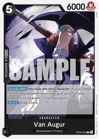 Van Augur - Emperors in the New World - One Piece Card Game card