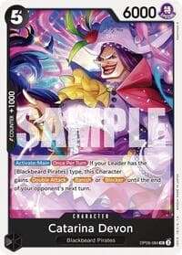 Catarina Devon - Emperors in the New World - One Piece Card Game card