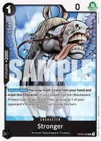 Stronger - Emperors in the New World - One Piece Card Game card