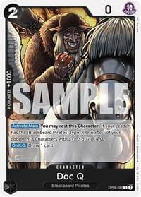 Doc Q - Emperors in the New World - One Piece Card Game card