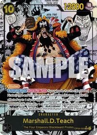 Marshall.D.Teach (093) (Manga) - Emperors in the New World - One Piece Card Game card