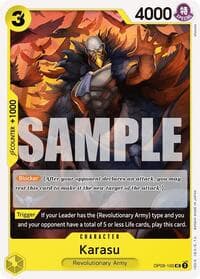 Karasu - Emperors in the New World - One Piece Card Game card