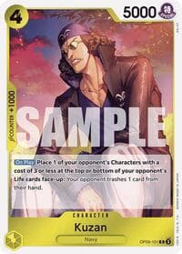 Kuzan - Emperors in the New World - One Piece Card Game card