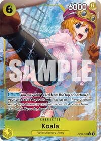 Koala (Parallel) - Emperors in the New World - One Piece Card Game card
