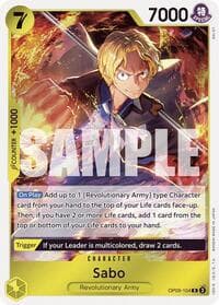 Sabo (104) - Emperors in the New World - One Piece Card Game card