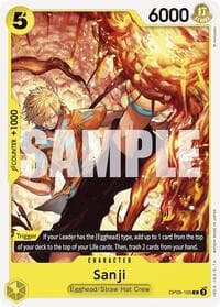 Sanji (105) - Emperors in the New World - One Piece Card Game card