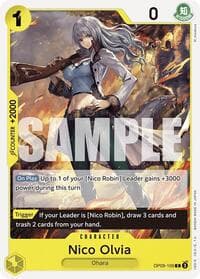 Nico Olvia - Emperors in the New World - One Piece Card Game card