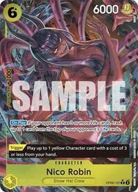 Nico Robin (107) (Parallel) - Emperors in the New World - One Piece Card Game card