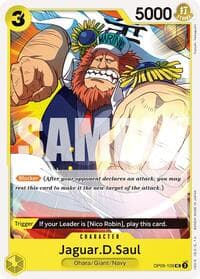 Jaguar.D.Saul - Emperors in the New World - One Piece Card Game card