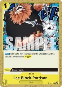 Ice Block Partisan - Emperors in the New World - One Piece Card Game card