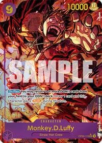 Monkey.D.Luffy (119) (Alternate Art) - Emperors in the New World - One Piece Card Game card