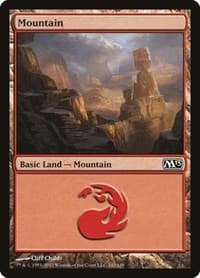 Mountain (242) - Magic 2013 (M13) - Magic: The Gathering card