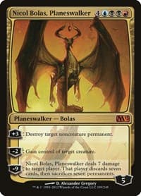 Nicol Bolas, Planeswalker - Magic 2013 (M13) - Magic: The Gathering card