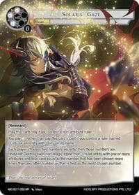 Solaris' Gaze - ABC Duel Decks - Force of Will card