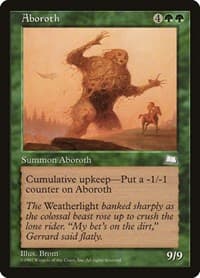 Aboroth - Weatherlight - Magic: The Gathering card