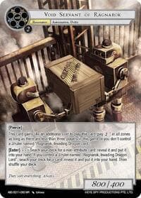 Void Servant of Ragnarok - ABC Duel Decks - Force of Will card