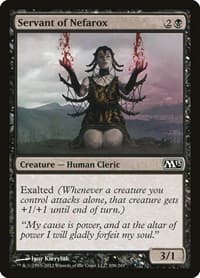 Servant of Nefarox - Magic 2013 (M13) - Magic: The Gathering card