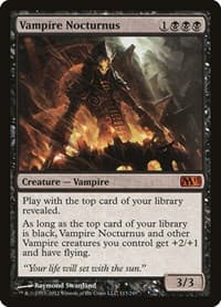 Vampire Nocturnus - Magic 2013 (M13) - Magic: The Gathering card