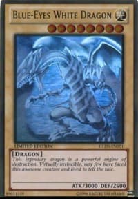 Blue-Eyes White Dragon - Gold Series: Haunted Mine - YuGiOh card