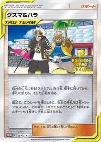 Guzma & Hala - 087/S-P - S-P: Sword & Shield Promos - Pokemon Japan card