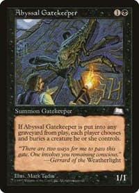 Abyssal Gatekeeper - Weatherlight - Magic: The Gathering card
