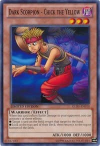 Dark Scorpion - Chick the Yellow - Gold Series: Haunted Mine - YuGiOh card