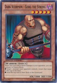 Dark Scorpion - Gorg the Strong - Gold Series: Haunted Mine - YuGiOh card