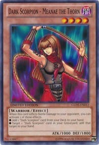Dark Scorpion - Meanae the Thorn - Gold Series: Haunted Mine - YuGiOh card