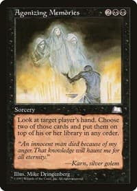 Agonizing Memories - Weatherlight - Magic: The Gathering card