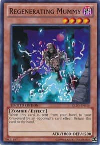 Regenerating Mummy - Gold Series: Haunted Mine - YuGiOh card