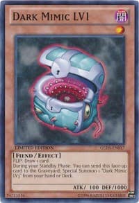Dark Mimic LV1 - Gold Series: Haunted Mine - YuGiOh card