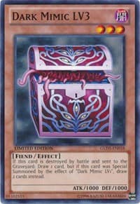 Dark Mimic LV3 - Gold Series: Haunted Mine - YuGiOh card