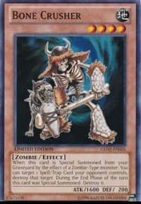 Bone Crusher - Gold Series: Haunted Mine - YuGiOh card