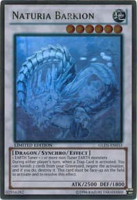 Naturia Barkion - Gold Series: Haunted Mine - YuGiOh card