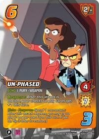 Un-phased - Challenger Series: Star Trek: Lower Decks - UniVersus card