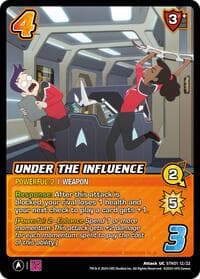 Under the Influence - Challenger Series: Star Trek: Lower Decks - UniVersus card