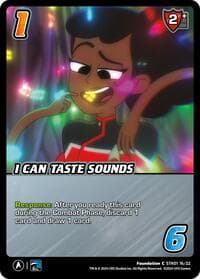 I Can Taste Sounds - Challenger Series: Star Trek: Lower Decks - UniVersus card