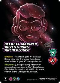Beckett Mariner, Adventuring Archeologist (Alternate Art) - Challenger Series: Star Trek: Lower Decks - UniVersus card