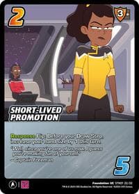 Short-Lived Promotion - Challenger Series: Star Trek: Lower Decks - UniVersus card