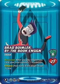 Brad Boimler, By-the-Book Ensign - Challenger Series: Star Trek: Lower Decks - UniVersus card