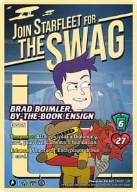 Brad Boimler, By-the-Book Ensign (Alternate Art) - Challenger Series: Star Trek: Lower Decks - UniVersus card