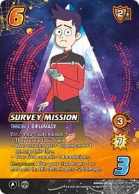 Survey Mission (Alternate Art) - Challenger Series: Star Trek: Lower Decks - UniVersus card