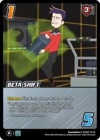 Beta Shift - Challenger Series: Star Trek: Lower Decks - UniVersus card