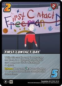 First Contact Day - Challenger Series: Star Trek: Lower Decks - UniVersus card