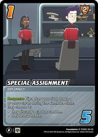 Special Assignment - Challenger Series: Star Trek: Lower Decks - UniVersus card