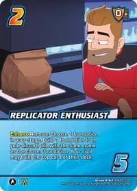 Replicator Enthusiast (Alternate Art) - Challenger Series: Star Trek: Lower Decks - UniVersus card