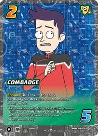 Combadge - Challenger Series: Star Trek: Lower Decks - UniVersus card